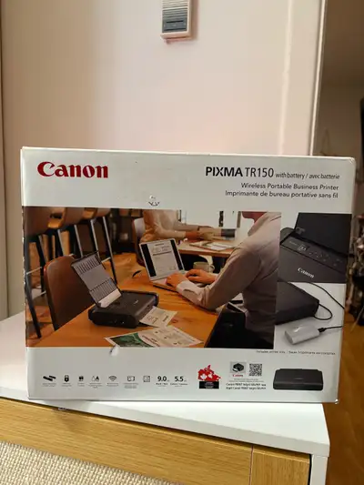 Wireless portable business printer/ Imprimante portative Canon, View more