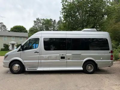 Pleasureway Plateau TS on a Mercedes Benz 3500 Chassis 3.0 L Bluetec diesel. Recently had new struts...