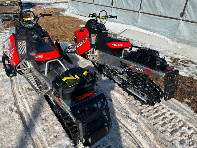 2014 Polaris Assault 800 RMK 155” in Snowmobiles in Edmonton - Image 4
