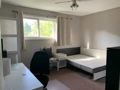 3 fully furnished rooms available in a 4-bedroom unit — ideal for mature, respectful female students...