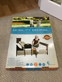 Mobility Bedrail with Legs & Swing Out Arm