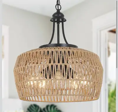 HMVPL Farmhouse Chandeliers for Dining Room, 5-Light Large, View more