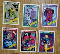1990 Marvel Comic Cards for sale.
