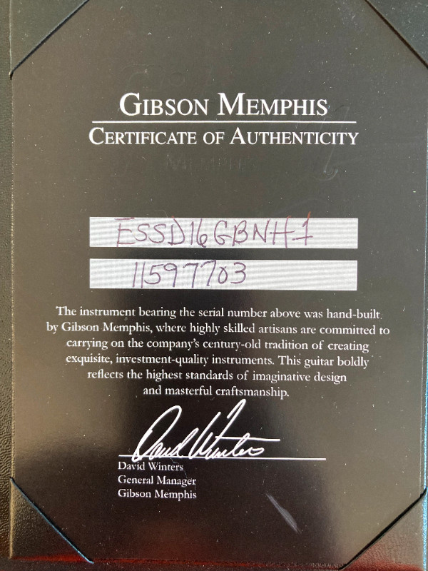 2017 Gibson Memphis ES-335 Ginger Burst $2550 obo | Guitars | Barrie ...