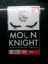Moon night comic book