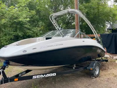 2011 Sea doo Challenger 180 255HP 162 hours Supercharger rebuilt in 2021 New battery & stereo in 202...