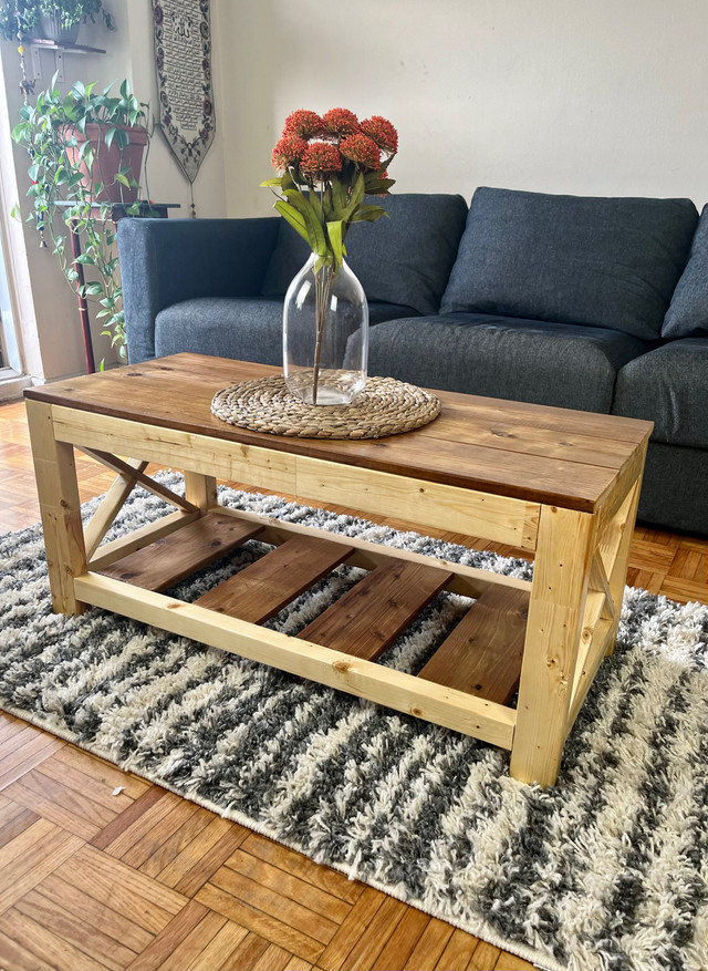 Solid Wood Farmhouse Coffee table | Coffee Tables | Mississauga / Peel  Region | Kijiji