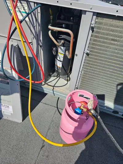 Refrigerant R-410A & R22 Recharge/ Top up Best Rates 647-6467771, View more