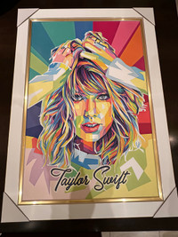 Collectible Canvas Print of the iconic Taylor Swift!