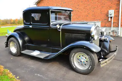 1931 Ford Model A Five Window Coupe, ALL STEEL, 331 ford stroker, C4 automatic, currie rear end, wel...