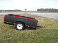 Utility Trailer 5' x 8' with lights , 14" wheels, no ownership.