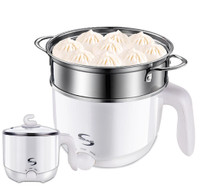 Travel electric cooker 1.5L with steam basket | Like new