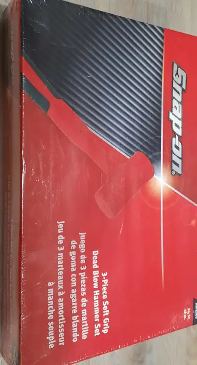 Snap-On 3 x Dead Blow Hammers Set Soft Grip, View more