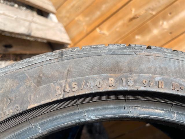ONLY TWO 245/40R18 Pro Contact All season $150 OBO in Tires & Rims in London - Image 4