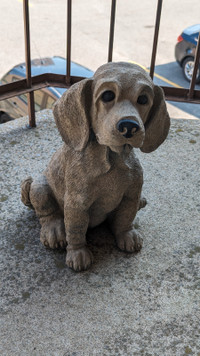 Statue de chien décorative  pour  jardin