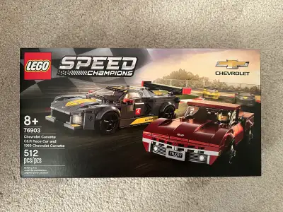 LEGO 76903 Chevrolet Corvette C8.R Race Car and 1969 Chevrolet C, View more