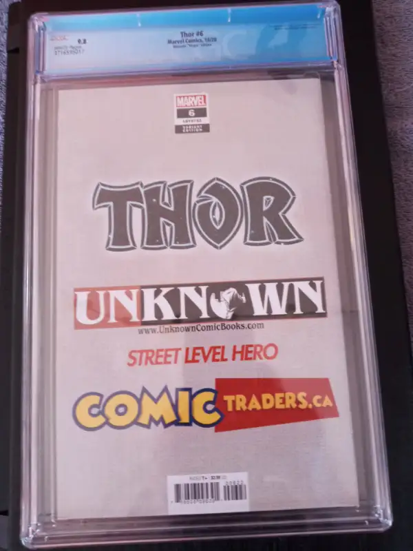 CGC Comics - Thor (2020 Marvel 6th Series) Issue #6 CGC 9.8 in Comics & Graphic Novels in Oshawa / Durham Region - Image 3