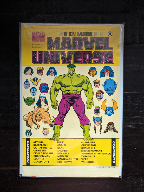 Official Handbook of the Marvel Universe (13 Issues + extras) in Comics & Graphic Novels in Mississauga / Peel Region - Image 4