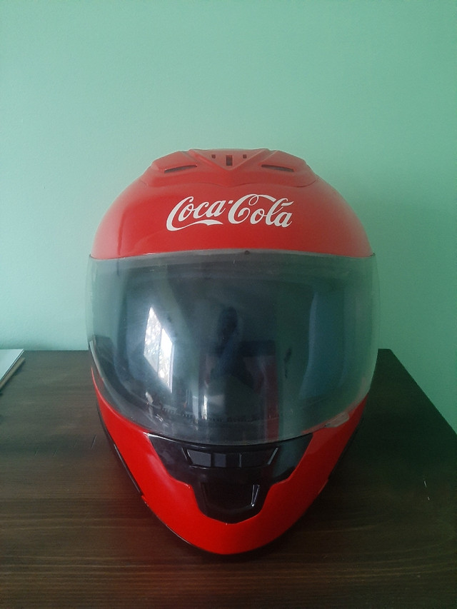 Collectors coca cola motorcycle helmet | Arts & Collectibles | Edmonton |  Kijiji