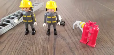 1992 Playmobil Set 3883 Firefighters & Ladder, View more