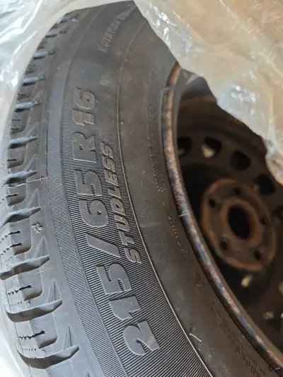 Last call! Best brand winter tires in very good condition for snow, icy, slushy road condition, less...