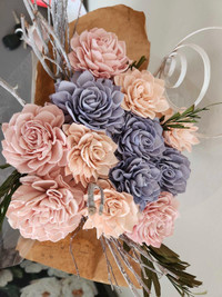 Floral Elegance Bundle: Vase + Bouquet