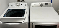 ELECTRIC WASHER & DRYER (Insignia & Samsung)-USED/GOOD CONDITION