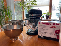 Kitchen Aid Stand Mixer with Attachments