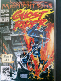 Comic-Ghost Rider #28 (Rise Of The Midnight Sons) KEY!