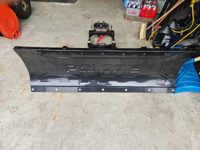 Like new les than 6 months old, Polaris Snow Plow for sale used 3 times. Came off a 2021 Polaris 570...