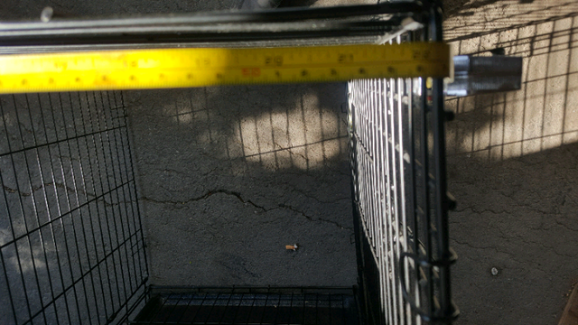 Folding dog /etc cage SOLD in Accessories in Vernon - Image 6