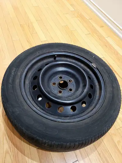 Used condition, see pictures. Summer tires. Used on 2014 Toyota Matrix but I am selling my car. Tire...