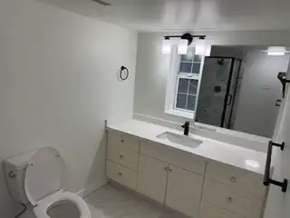 Ground floor of a house in Cedar Cottage Area, Vancouver, One bedroom, bathroom, living room, kitche...