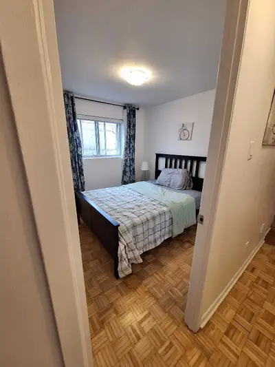 2 chambres à louer (Montréal, rivière des prairies) tout équipé idéalement pour 2 personnes se conna...