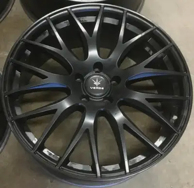 *** $400 or best offer - Don’t miss out *** ***. *** Designer 18” Verde Custom Saga Wheels with Sati...