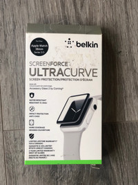 Belkin Screenforce UltraCurve Apple Watch Screen Protector 38mm 