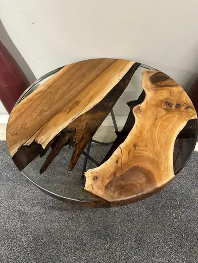 Wood/Resin Table, View more