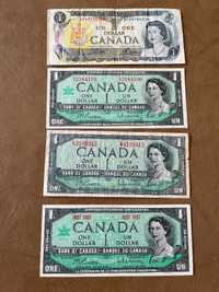 papier monnaie pour collection billets de $1,00