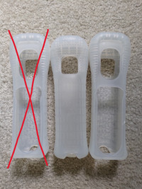 OEM Nintendo Wii Remote - Silicone Rubber Sleeves