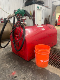 FULL 765 litre DIESEL slip tank w/ pump and auto nozzle