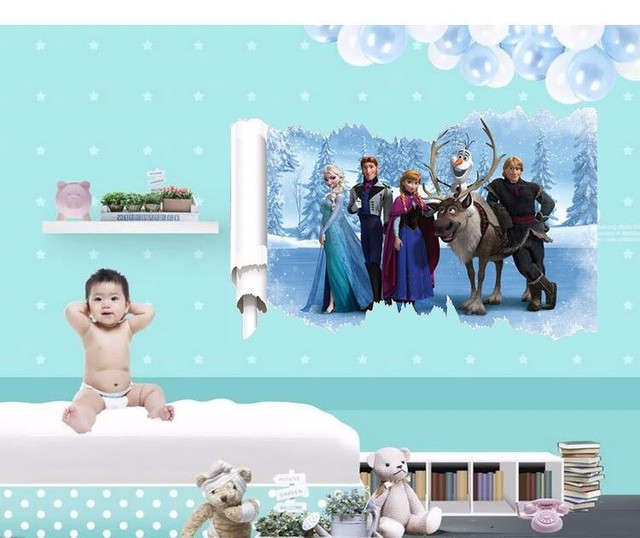 Brand New 3D Frozen Wall Stickers - $25 each in Arts & Collectibles in Ottawa - Image 3
