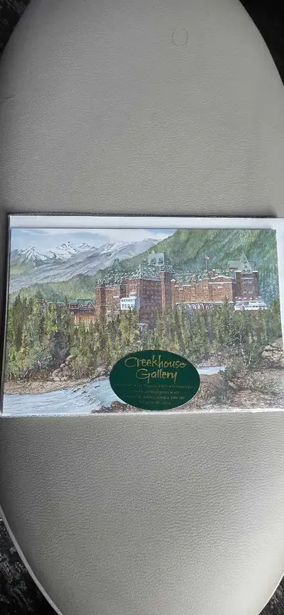 BANFF SPRINGS HOTEL / CREEKHOUSE GALLERY XL ART CARDS PACK OF 5, View more