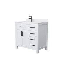 BRAND NEW 36 " White Single Vanity on CLEARANCE SALE