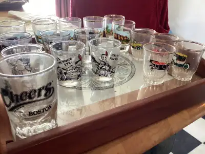 Vintage Shot Glasses, toast friends with one of these ., View more