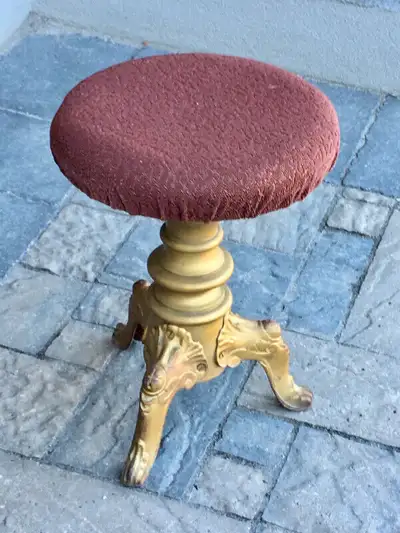 Antique Piano Stool (Circa 1940s), View more