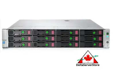 HP ProLiant DL380p G8 12 LFF Storage Server 1 Year Warranty 2 x Intel Xeon E5-2620 6 Core Processors...