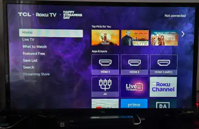 31" TCL/Roku Smart TV, View more