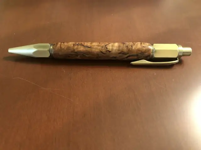 Brand new hand made wood ball point click pen in Other in City of Toronto - Image 3