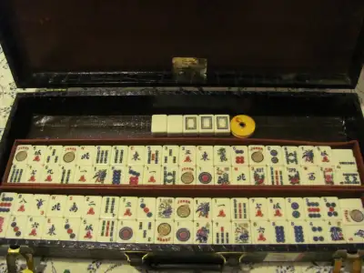 Vintage Cardinal Mah Jong Set, View more