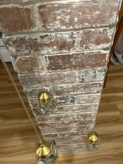 Crystal & Gold Hanging Pendant Light Chandelier, View more